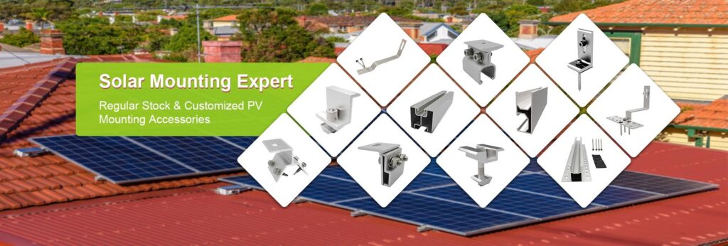 Solar Clamps Fast and Easy Installation for Solar Panel Mounting