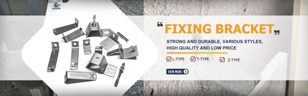 Angle Plate Marble Bracket for Stone Cladding Fixing System Construction Structure Accessories