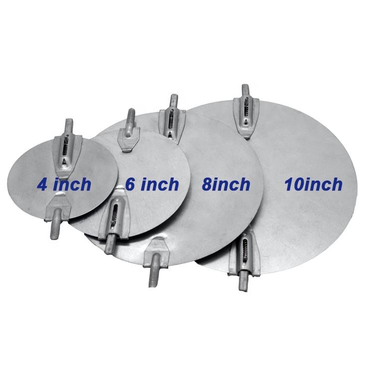 HVAC Systems Plain Damper Accessories Heating Ventilation Galvanized Steel Aluminium Rod Damper Blades