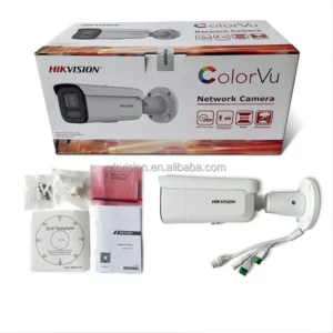 Original HIK 4MP 4K 8MP ColorVu Acusense Dome Bullet Turret IP PTZ CCTV Camera Full Color Night Vision Intercom System PoE CMOS