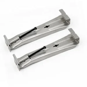 Quick Screws 7" K-Style Hidden Gutter Hangers With Screw & Clip