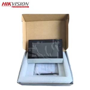 Hikvision Original 7-inch TFT KH6 Series DS-KH6320-WTE1 IP-Based Indoor Station Elevator Access Control IP Security Alarm System