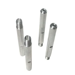 Professional Manufacturer Custom CNC Machining Parts - Threaded Metal Pin Shaft for Automotive Industry High Precision
