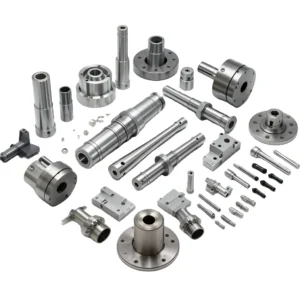 Bergek Custom CNC Titanium Aluminium Turning Milling Broaching Service OEM/ODM Custom Precision CNC Turned Metal Parts