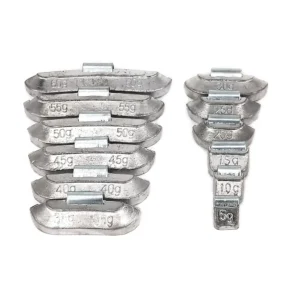 Hot Sale Auto Accessories 5g to 60g Pb/Lead Material Clip on Wheel Balancing Weights