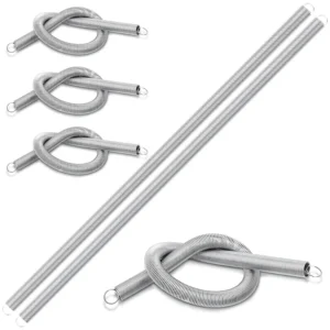 OEM Factory Wholesale Stainless Steel Coil Extension Spring, Spring Steel Dual Hook Construction Tension Springs