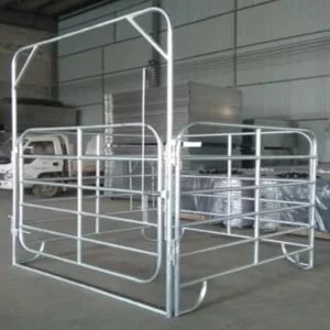 Precision Welded Stainless Steel Frames for Livestock Housing