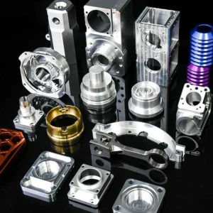 Metal Fabricated Parts CNC Rapid Prototyping Machining Services Black Anodized Metal Parts Metal Kit CNC Milling POM Parts